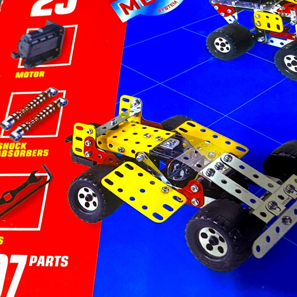 ERECTOR EVOLUTION SET 2 VTG 1995 CONSTRUCTION METAL SYSTEM IN ORIGINAL BOX - Picture 12 of 16